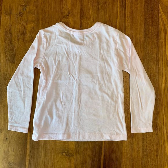 BLUEY & BINGO Girls Graphic Tee Shirt 4 4T "For Real Life" Pink T-Shirt Top Girl - Picture 7 of 7